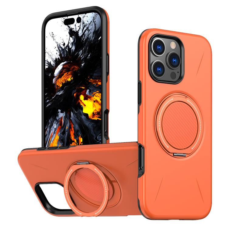 Kalebol Magnetic MagSafe Rotation Holder PC Phone Case, For iPhone 15, For iPhone 14, For iPhone 14 Pro, For iPhone 14 Pro Max, For iPhone 13 Pro Max, For iPhone 13 Pro, For iPhone 13