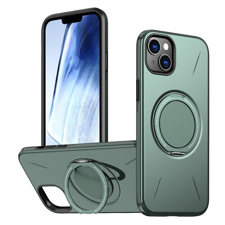 Kalebol Magnetic MagSafe Rotation Holder PC Phone Case, For iPhone 15, For iPhone 14, For iPhone 14 Pro, For iPhone 14 Pro Max, For iPhone 13 Pro Max, For iPhone 13 Pro, For iPhone 13
