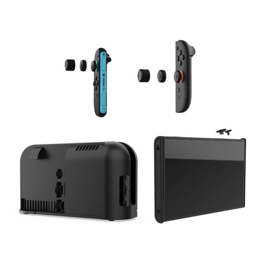 DOBE Game Console Staubschutz + Joystick-Kappen-Set, für Nintendo Switch 2