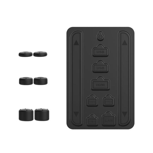 DOBE Game Console Staubschutz + Joystick-Kappen-Set, für Nintendo Switch 2