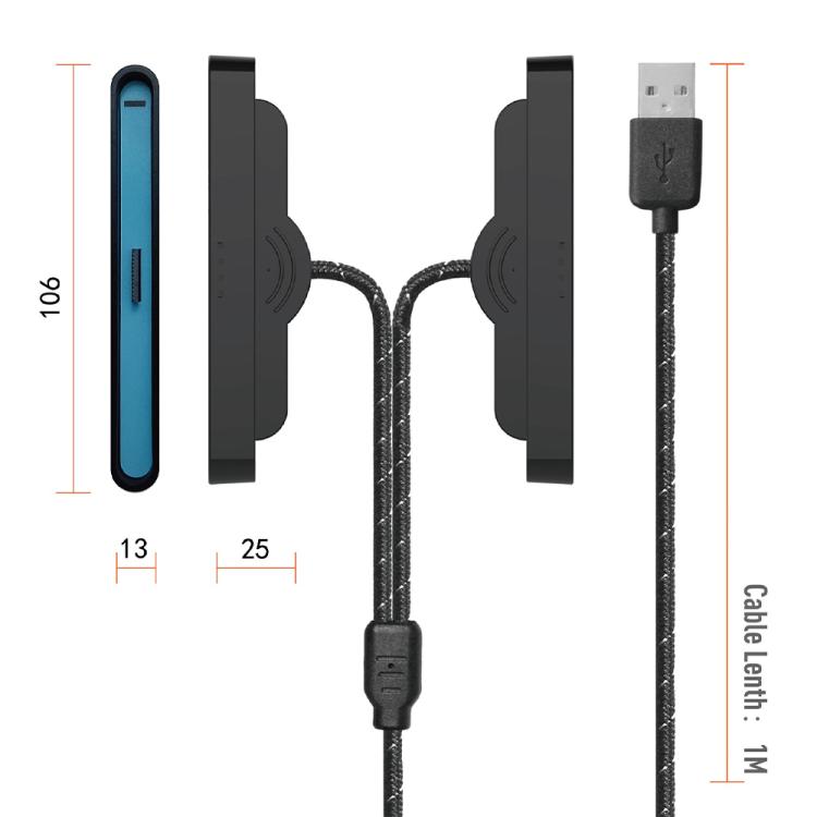 Left and Right Handles Dual Charging Cable, For Nintendo Switch 2