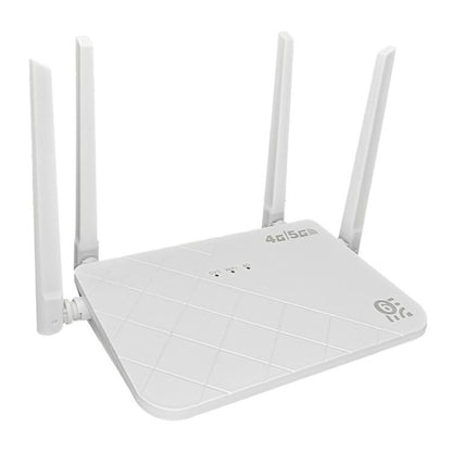 CP108 Home Office Internet Sharing Device WIFI 5G LTE 4G Router 300Mbps Wireless Hotspot, White, Black