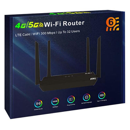 CP108 Home Office Internet Sharing Device WIFI 5G LTE 4G Router 300Mbps Wireless Hotspot