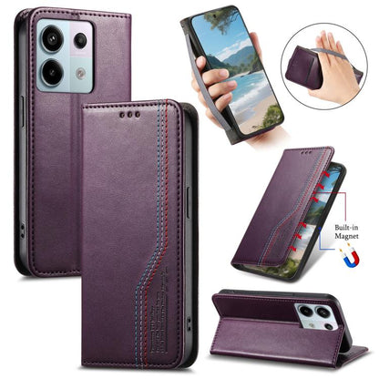 Elastic Wristband Magnetic Suction Leather Phone Case
