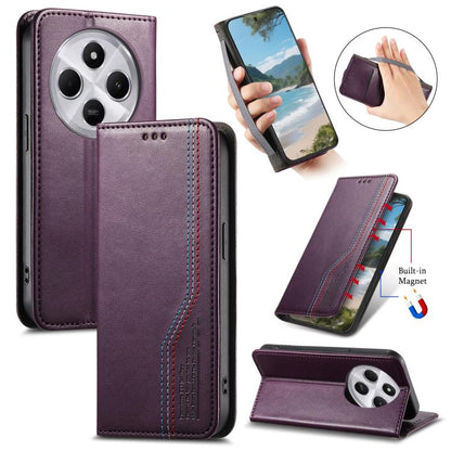 Elastic Wristband Magnetic Suction Leather Phone Case