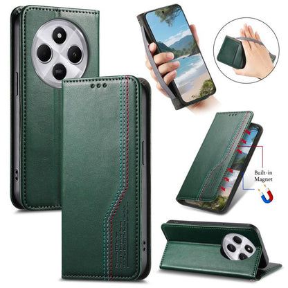 Elastic Wristband Magnetic Suction Leather Phone Case