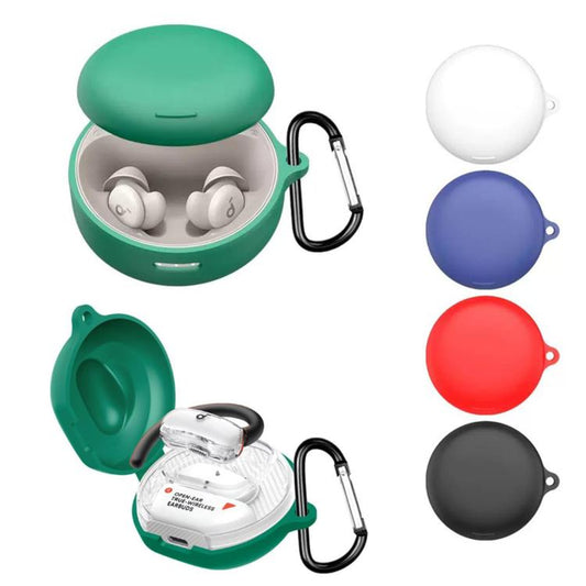 Solid Color Silicone Earphone Protective Cover
