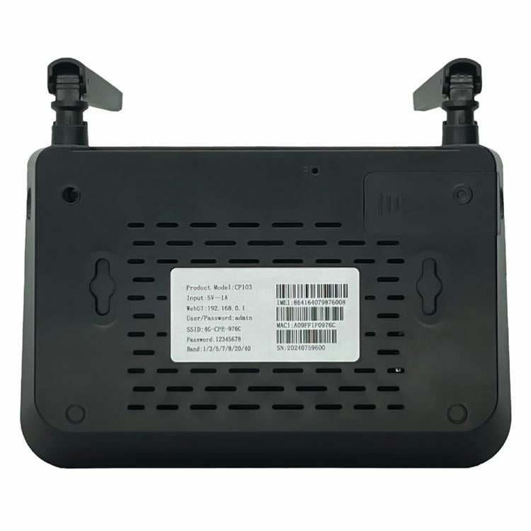 CP103 Home SIM Card 4G 300Mbps Wireless Network Single Port Router LTE WIFI Router, US Plug, EU Plug