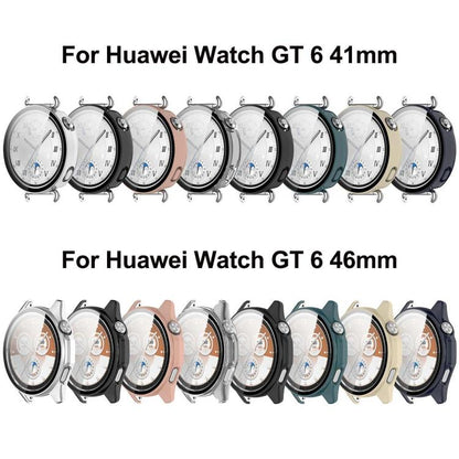 Tempered Film Integrated PC Watch Protective Cover, For Huawei Watch GT 6 46mm, For Huawei Watch GT 6 41mm