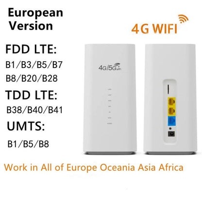 CPF101-E8 Home Office SIM Card Mobile WiFi Hotspot 3 LAN Ports Eurasian Version 4G LTE Router