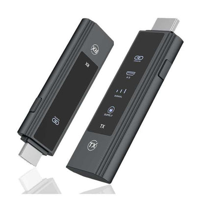 Wireless HDMI Extender 4K HD Decode 1080P Output,Monitor from PC/Laptop/Projector/TV Box