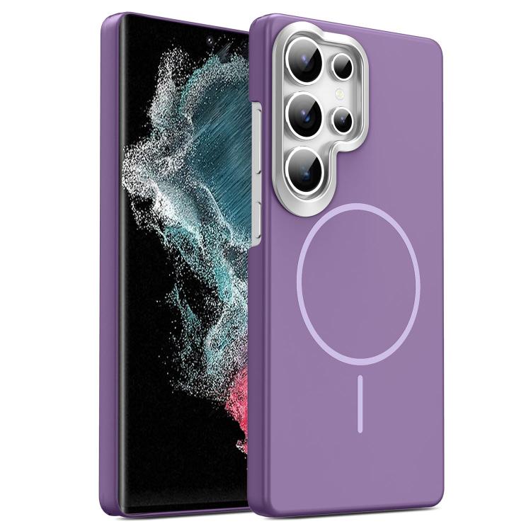 Gold Armor PC Thin Circle MagSafe Shockproof Phone Case, For Samsung Galaxy A33 5G, For Samsung Galaxy A13 4G, For Samsung Galaxy S22 Ultra 5G, For Samsung Galaxy A32 4G, For Samsung Galaxy A52 5G, For Samsung Galaxy A15 4G / 5G                        ...