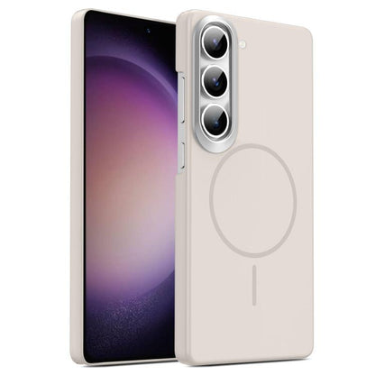 Gold Armor PC Thin Circle MagSafe Shockproof Phone Case, For Samsung Galaxy A05, For Samsung Galaxy A05s, For Samsung Galaxy A25 5G, For Samsung Galaxy S23 FE 5G, For Samsung Galaxy A24 4G, For Samsung Galaxy A34 5G, For Samsung Galaxy A54 5G          ...