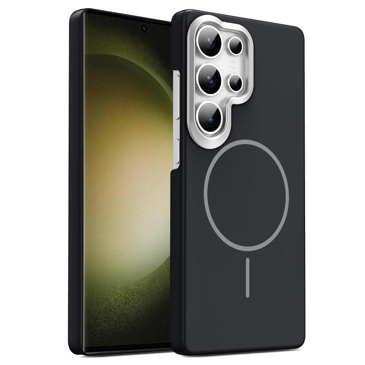 Gold Armor PC Thin Circle MagSafe Shockproof Phone Case, For Samsung Galaxy A05, For Samsung Galaxy A05s, For Samsung Galaxy A25 5G, For Samsung Galaxy S23 FE 5G, For Samsung Galaxy A24 4G, For Samsung Galaxy A34 5G, For Samsung Galaxy A54 5G          ...