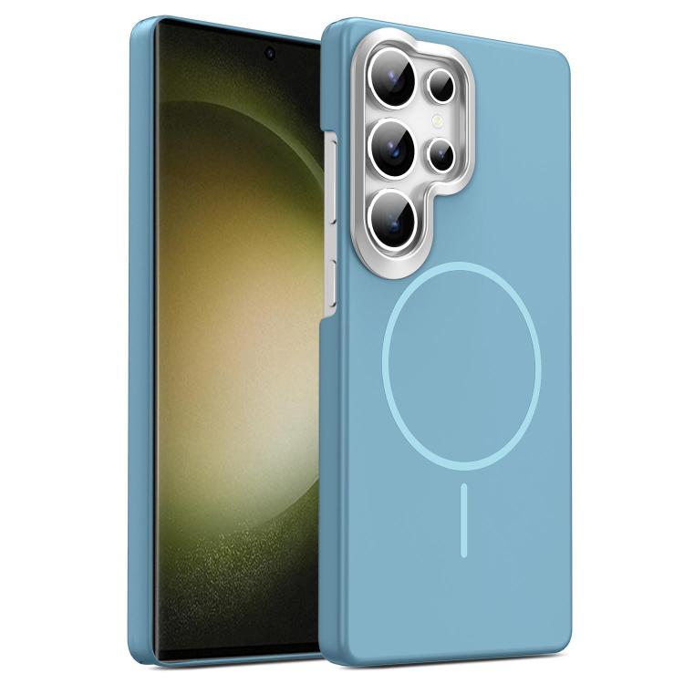 Gold Armor PC Thin Circle MagSafe Shockproof Phone Case, For Samsung Galaxy A05, For Samsung Galaxy A05s, For Samsung Galaxy A25 5G, For Samsung Galaxy S23 FE 5G, For Samsung Galaxy A24 4G, For Samsung Galaxy A34 5G, For Samsung Galaxy A54 5G          ...