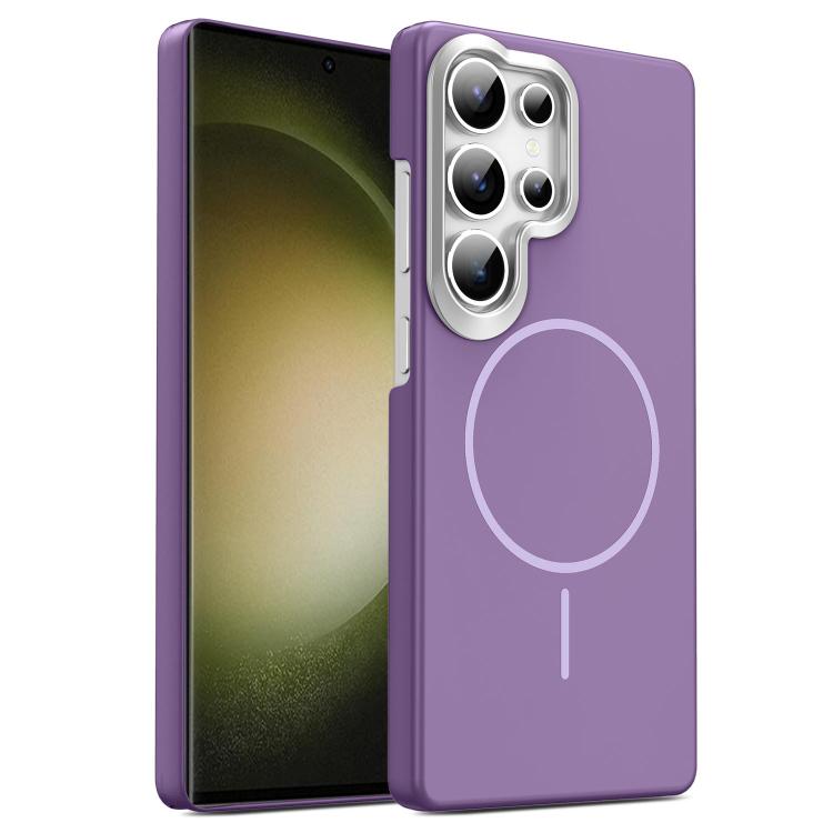 Gold Armor PC Thin Circle MagSafe Shockproof Phone Case, For Samsung Galaxy A05, For Samsung Galaxy A05s, For Samsung Galaxy A25 5G, For Samsung Galaxy S23 FE 5G, For Samsung Galaxy A24 4G, For Samsung Galaxy A34 5G, For Samsung Galaxy A54 5G          ...