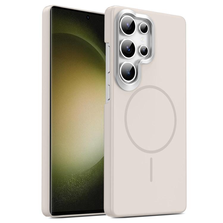 Gold Armor PC Thin Circle MagSafe Shockproof Phone Case, For Samsung Galaxy A05, For Samsung Galaxy A05s, For Samsung Galaxy A25 5G, For Samsung Galaxy S23 FE 5G, For Samsung Galaxy A24 4G, For Samsung Galaxy A34 5G, For Samsung Galaxy A54 5G          ...