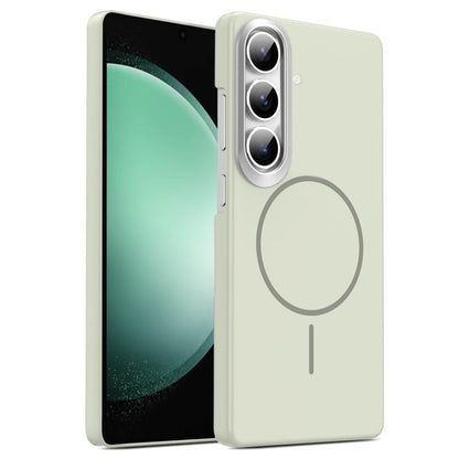 Gold Armor PC Thin Circle MagSafe Shockproof Phone Case, For Samsung Galaxy A05, For Samsung Galaxy A05s, For Samsung Galaxy A25 5G, For Samsung Galaxy S23 FE 5G, For Samsung Galaxy A24 4G, For Samsung Galaxy A34 5G, For Samsung Galaxy A54 5G          ...