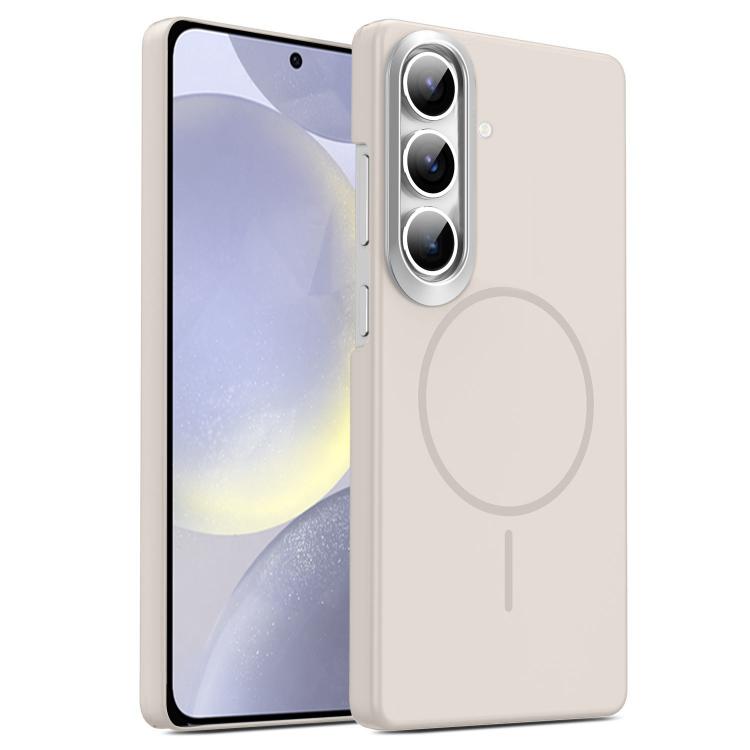 Gold Armor PC Thin Circle MagSafe Shockproof Phone Case, For Samsung Galaxy S25+ 5G, For Samsung Galaxy S25 Ultra 5G, For Samsung Galaxy A16 5G, For Samsung Galaxy A06 4G, For Samsung Galaxy S24 FE 5G, For Samsung Galaxy A55 5G, For Samsung Galaxy A35 ...