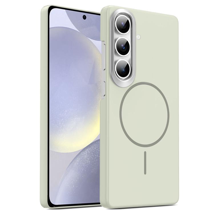 Gold Armor PC Thin Circle MagSafe Shockproof Phone Case, For Samsung Galaxy S25+ 5G, For Samsung Galaxy S25 Ultra 5G, For Samsung Galaxy A16 5G, For Samsung Galaxy A06 4G, For Samsung Galaxy S24 FE 5G, For Samsung Galaxy A55 5G, For Samsung Galaxy A35 ...