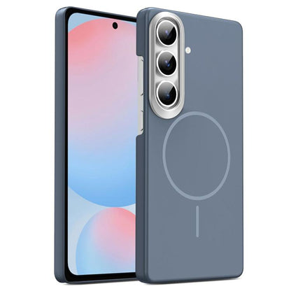 Gold Armor PC Thin Circle MagSafe Shockproof Phone Case, For Samsung Galaxy S25+ 5G, For Samsung Galaxy S25 Ultra 5G, For Samsung Galaxy A16 5G, For Samsung Galaxy A06 4G, For Samsung Galaxy S24 FE 5G, For Samsung Galaxy A55 5G, For Samsung Galaxy A35 ...