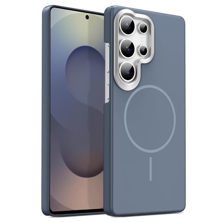 Gold Armor PC Thin Circle MagSafe Shockproof Phone Case, For Samsung Galaxy S25+ 5G, For Samsung Galaxy S25 Ultra 5G, For Samsung Galaxy A16 5G, For Samsung Galaxy A06 4G, For Samsung Galaxy S24 FE 5G, For Samsung Galaxy A55 5G, For Samsung Galaxy A35 ...