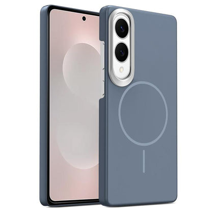 Gold Armor PC Thin Circle MagSafe Shockproof Phone Case, For Samsung Galaxy S26+ 5G, For Samsung Galaxy S26 Ultra 5G, For Samsung Galaxy S26 5G, For Samsung Galaxy A07 5G, For Samsung Galaxy A17 5G, For Samsung Galaxy S25 Edge 5G                       ...