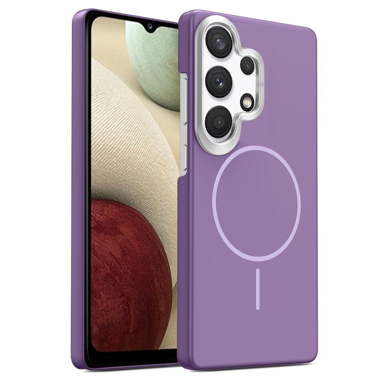 Gold Armor PC Thin Circle MagSafe Shockproof Phone Case, For Samsung Galaxy A33 5G, For Samsung Galaxy A13 4G, For Samsung Galaxy S22 Ultra 5G, For Samsung Galaxy A32 4G, For Samsung Galaxy A52 5G, For Samsung Galaxy A15 4G / 5G                        ...