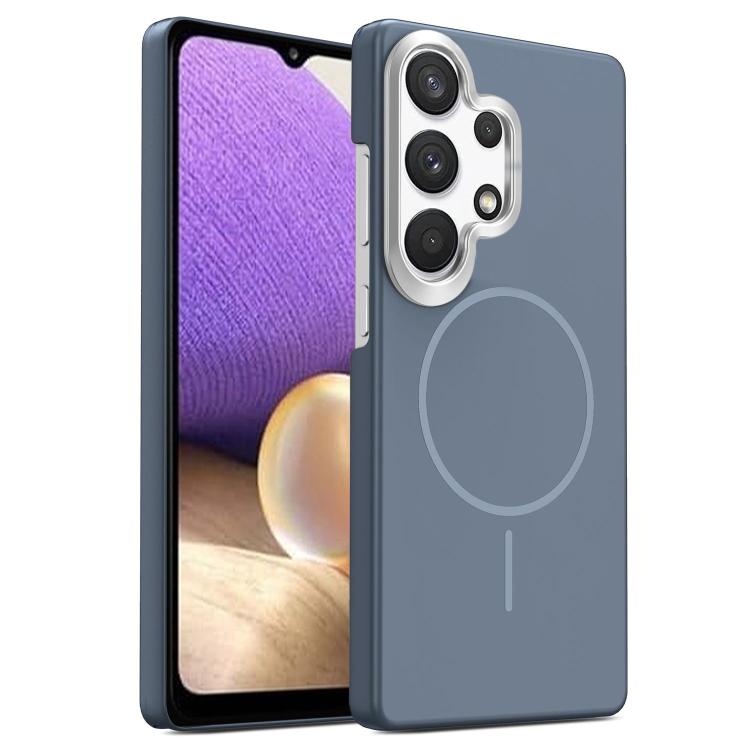 Gold Armor PC Thin Circle MagSafe Shockproof Phone Case, For Samsung Galaxy A33 5G, For Samsung Galaxy A13 4G, For Samsung Galaxy S22 Ultra 5G, For Samsung Galaxy A32 4G, For Samsung Galaxy A52 5G, For Samsung Galaxy A15 4G / 5G                        ...