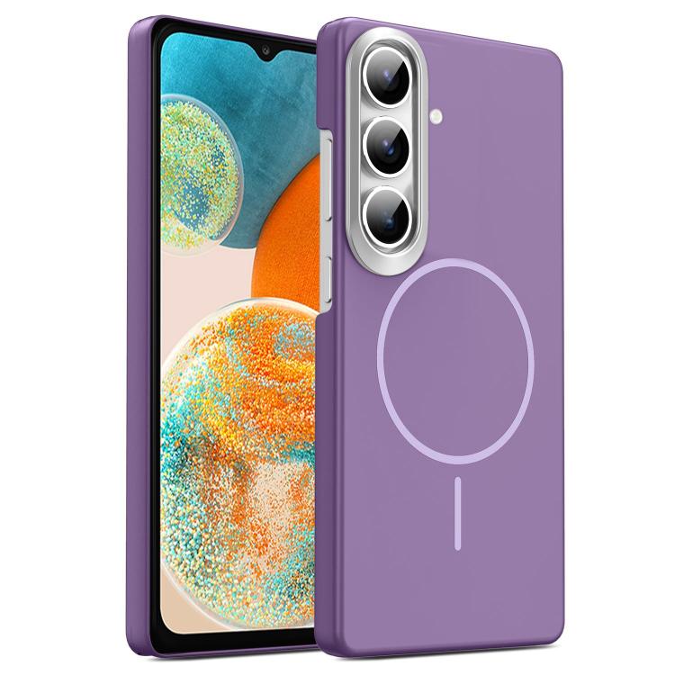 Gold Armor PC Thin Circle MagSafe Shockproof Phone Case, For Samsung Galaxy A05, For Samsung Galaxy A05s, For Samsung Galaxy A25 5G, For Samsung Galaxy S23 FE 5G, For Samsung Galaxy A24 4G, For Samsung Galaxy A34 5G, For Samsung Galaxy A54 5G          ...