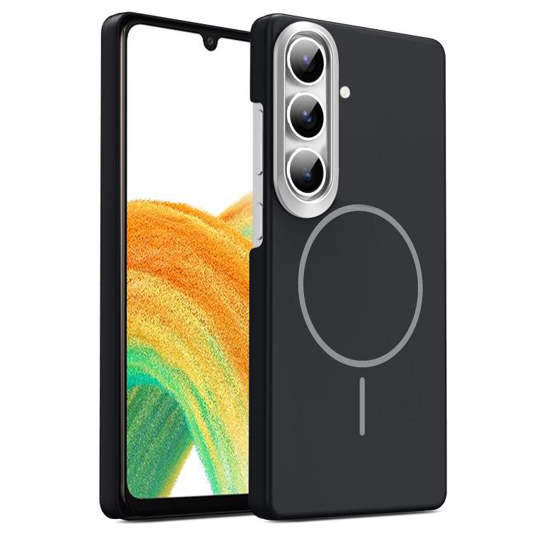 Gold Armor PC Thin Circle MagSafe Shockproof Phone Case, For Samsung Galaxy A05, For Samsung Galaxy A05s, For Samsung Galaxy A25 5G, For Samsung Galaxy S23 FE 5G, For Samsung Galaxy A24 4G, For Samsung Galaxy A34 5G, For Samsung Galaxy A54 5G          ...