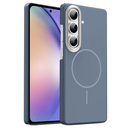 Gold Armor PC Thin Circle MagSafe Shockproof Phone Case, For Samsung Galaxy A05, For Samsung Galaxy A05s, For Samsung Galaxy A25 5G, For Samsung Galaxy S23 FE 5G, For Samsung Galaxy A24 4G, For Samsung Galaxy A34 5G, For Samsung Galaxy A54 5G          ...