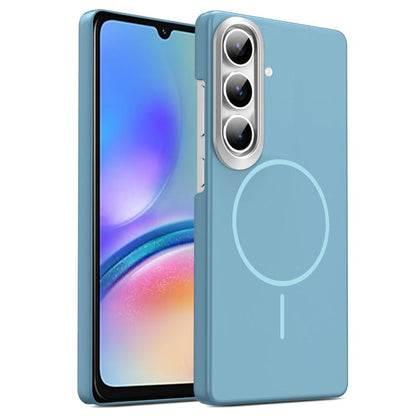 Gold Armor PC Thin Circle MagSafe Shockproof Phone Case, For Samsung Galaxy A05, For Samsung Galaxy A05s, For Samsung Galaxy A25 5G, For Samsung Galaxy S23 FE 5G, For Samsung Galaxy A24 4G, For Samsung Galaxy A34 5G, For Samsung Galaxy A54 5G          ...