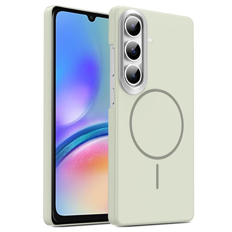 Gold Armor PC Thin Circle MagSafe Shockproof Phone Case, For Samsung Galaxy A05, For Samsung Galaxy A05s, For Samsung Galaxy A25 5G, For Samsung Galaxy S23 FE 5G, For Samsung Galaxy A24 4G, For Samsung Galaxy A34 5G, For Samsung Galaxy A54 5G          ...