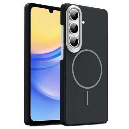 Gold Armor PC Thin Circle MagSafe Shockproof Phone Case, For Samsung Galaxy A33 5G, For Samsung Galaxy A13 4G, For Samsung Galaxy S22 Ultra 5G, For Samsung Galaxy A32 4G, For Samsung Galaxy A52 5G, For Samsung Galaxy A15 4G / 5G                        ...