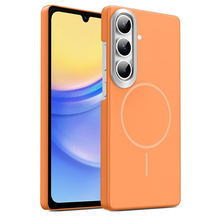 Gold Armor PC Thin Circle MagSafe Shockproof Phone Case, For Samsung Galaxy A33 5G, For Samsung Galaxy A13 4G, For Samsung Galaxy S22 Ultra 5G, For Samsung Galaxy A32 4G, For Samsung Galaxy A52 5G, For Samsung Galaxy A15 4G / 5G                        ...