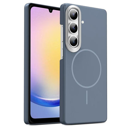 Gold Armor PC Thin Circle MagSafe Shockproof Phone Case, For Samsung Galaxy A05, For Samsung Galaxy A05s, For Samsung Galaxy A25 5G, For Samsung Galaxy S23 FE 5G, For Samsung Galaxy A24 4G, For Samsung Galaxy A34 5G, For Samsung Galaxy A54 5G          ...