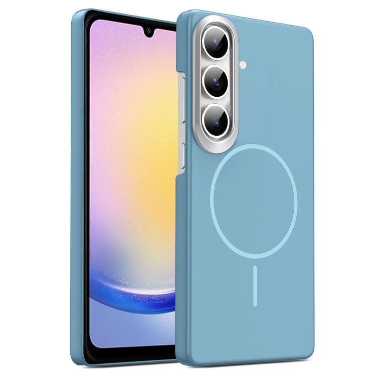 Gold Armor PC Thin Circle MagSafe Shockproof Phone Case, For Samsung Galaxy A05, For Samsung Galaxy A05s, For Samsung Galaxy A25 5G, For Samsung Galaxy S23 FE 5G, For Samsung Galaxy A24 4G, For Samsung Galaxy A34 5G, For Samsung Galaxy A54 5G          ...