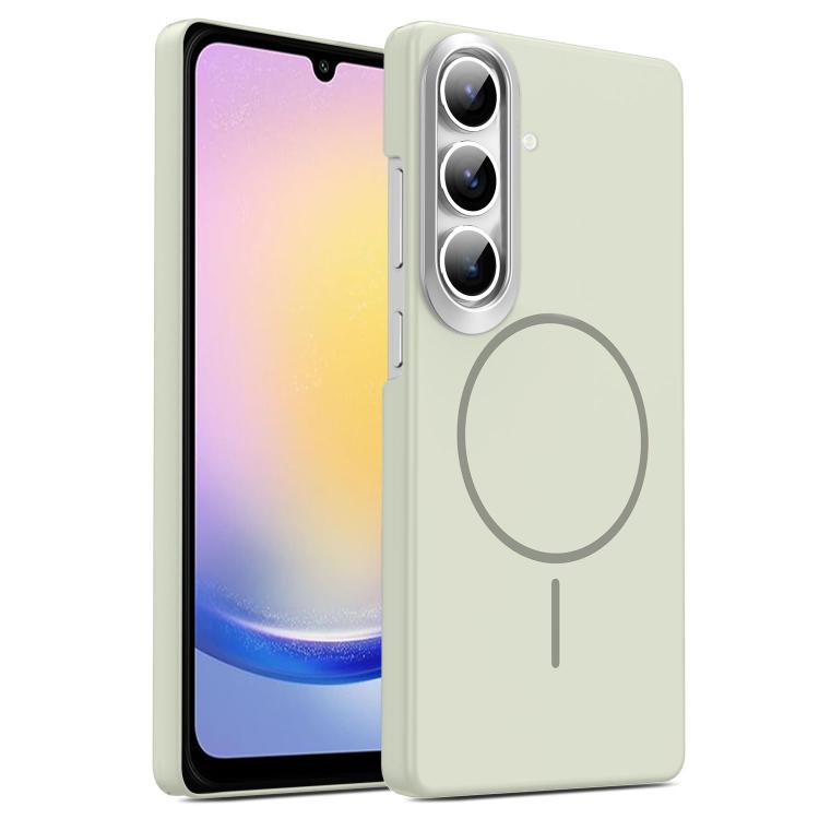 Gold Armor PC Thin Circle MagSafe Shockproof Phone Case, For Samsung Galaxy A05, For Samsung Galaxy A05s, For Samsung Galaxy A25 5G, For Samsung Galaxy S23 FE 5G, For Samsung Galaxy A24 4G, For Samsung Galaxy A34 5G, For Samsung Galaxy A54 5G          ...