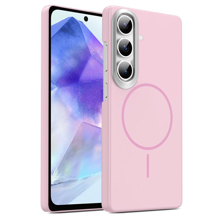 Gold Armor PC Thin Circle MagSafe Shockproof Phone Case, For Samsung Galaxy S25+ 5G, For Samsung Galaxy S25 Ultra 5G, For Samsung Galaxy A16 5G, For Samsung Galaxy A06 4G, For Samsung Galaxy S24 FE 5G, For Samsung Galaxy A55 5G, For Samsung Galaxy A35 ...