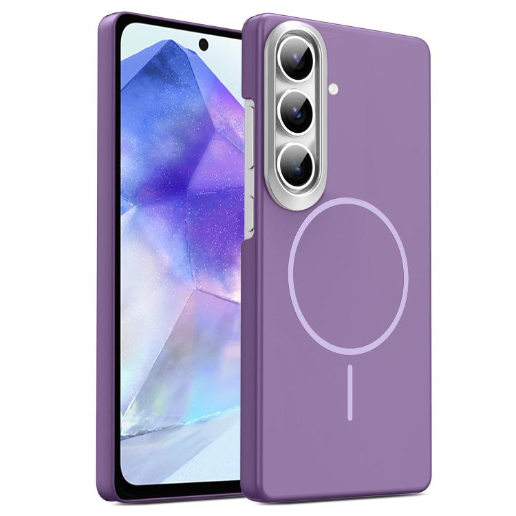 Gold Armor PC Thin Circle MagSafe Shockproof Phone Case, For Samsung Galaxy S25+ 5G, For Samsung Galaxy S25 Ultra 5G, For Samsung Galaxy A16 5G, For Samsung Galaxy A06 4G, For Samsung Galaxy S24 FE 5G, For Samsung Galaxy A55 5G, For Samsung Galaxy A35 ...