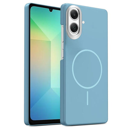 Gold Armor PC Thin Circle MagSafe Shockproof Phone Case, For Samsung Galaxy S25+ 5G, For Samsung Galaxy S25 Ultra 5G, For Samsung Galaxy A16 5G, For Samsung Galaxy A06 4G, For Samsung Galaxy S24 FE 5G, For Samsung Galaxy A55 5G, For Samsung Galaxy A35 ...