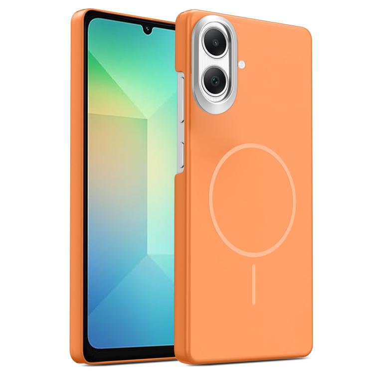 Gold Armor PC Thin Circle MagSafe Shockproof Phone Case, For Samsung Galaxy S25+ 5G, For Samsung Galaxy S25 Ultra 5G, For Samsung Galaxy A16 5G, For Samsung Galaxy A06 4G, For Samsung Galaxy S24 FE 5G, For Samsung Galaxy A55 5G, For Samsung Galaxy A35 ...