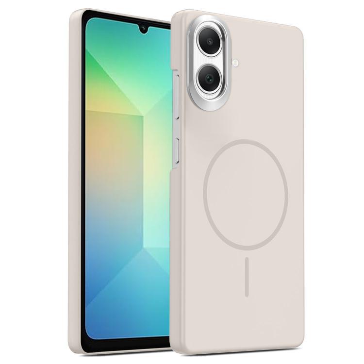 Gold Armor PC Thin Circle MagSafe Shockproof Phone Case, For Samsung Galaxy S25+ 5G, For Samsung Galaxy S25 Ultra 5G, For Samsung Galaxy A16 5G, For Samsung Galaxy A06 4G, For Samsung Galaxy S24 FE 5G, For Samsung Galaxy A55 5G, For Samsung Galaxy A35 ...