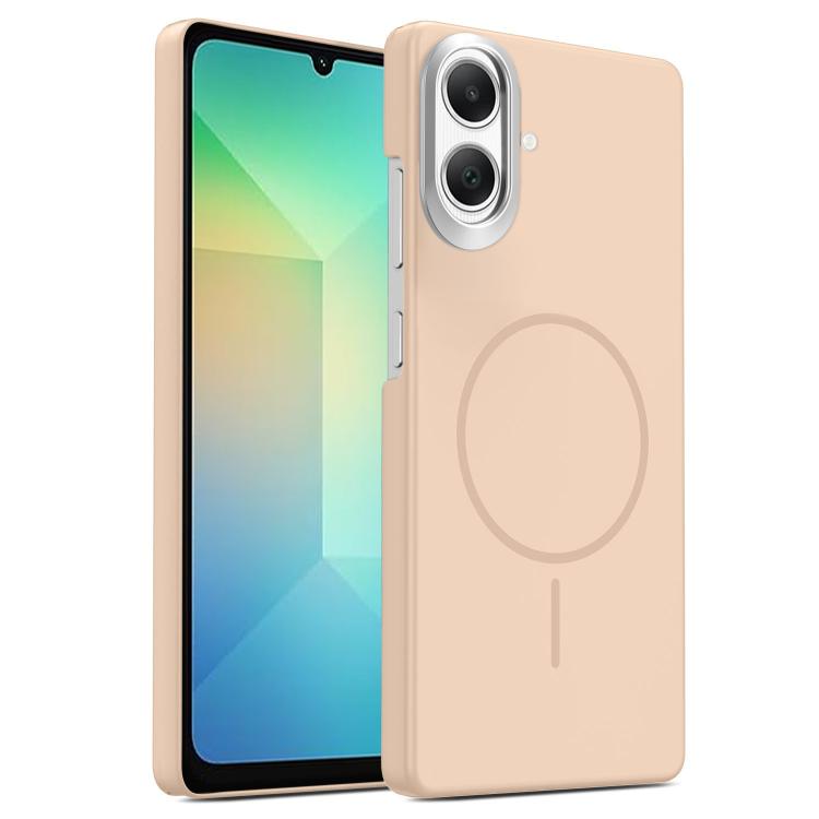 Gold Armor PC Thin Circle MagSafe Shockproof Phone Case, For Samsung Galaxy S25+ 5G, For Samsung Galaxy S25 Ultra 5G, For Samsung Galaxy A16 5G, For Samsung Galaxy A06 4G, For Samsung Galaxy S24 FE 5G, For Samsung Galaxy A55 5G, For Samsung Galaxy A35 ...
