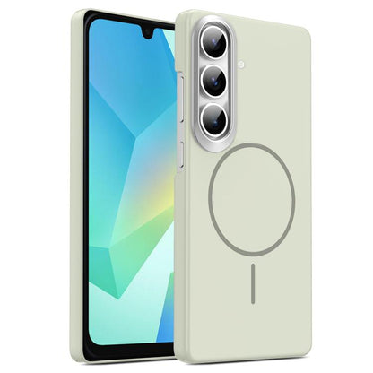 Gold Armor PC Thin Circle MagSafe Shockproof Phone Case, For Samsung Galaxy S25+ 5G, For Samsung Galaxy S25 Ultra 5G, For Samsung Galaxy A16 5G, For Samsung Galaxy A06 4G, For Samsung Galaxy S24 FE 5G, For Samsung Galaxy A55 5G, For Samsung Galaxy A35 ...