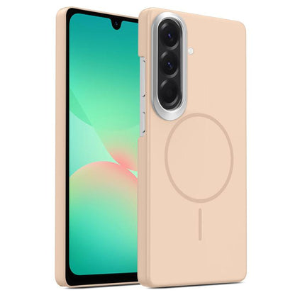 Gold Armor PC Thin Circle MagSafe Shockproof Phone Case, For Samsung Galaxy S26+ 5G, For Samsung Galaxy S26 Ultra 5G, For Samsung Galaxy S26 5G, For Samsung Galaxy A07 5G, For Samsung Galaxy A17 5G, For Samsung Galaxy S25 Edge 5G                       ...