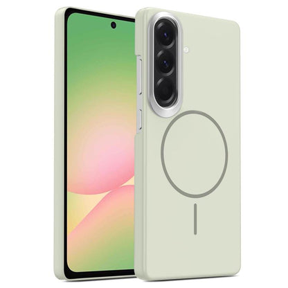 Gold Armor PC Thin Circle MagSafe Shockproof Phone Case, For Samsung Galaxy S26+ 5G, For Samsung Galaxy S26 Ultra 5G, For Samsung Galaxy S26 5G, For Samsung Galaxy A07 5G, For Samsung Galaxy A17 5G, For Samsung Galaxy S25 Edge 5G                       ...