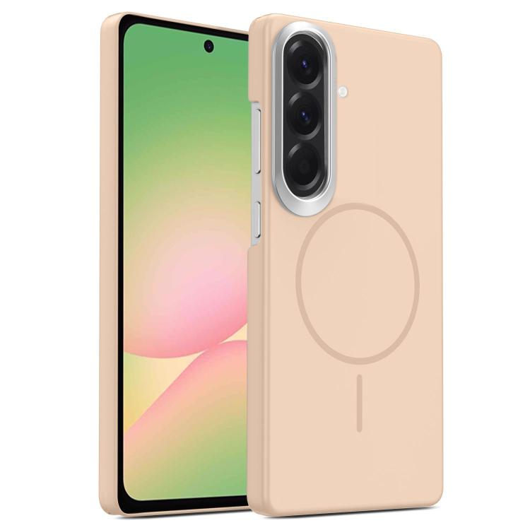 Gold Armor PC Thin Circle MagSafe Shockproof Phone Case, For Samsung Galaxy S26+ 5G, For Samsung Galaxy S26 Ultra 5G, For Samsung Galaxy S26 5G, For Samsung Galaxy A07 5G, For Samsung Galaxy A17 5G, For Samsung Galaxy S25 Edge 5G                       ...