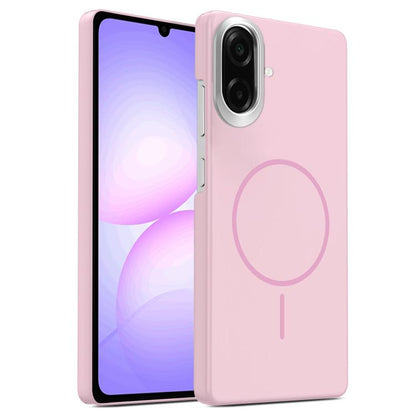 Gold Armor PC Thin Circle MagSafe Shockproof Phone Case, For Samsung Galaxy S26+ 5G, For Samsung Galaxy S26 Ultra 5G, For Samsung Galaxy S26 5G, For Samsung Galaxy A07 5G, For Samsung Galaxy A17 5G, For Samsung Galaxy S25 Edge 5G                       ...